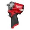Milwaukee 2554-20 M12 FUEL 3/8 In. Stubby Impact Wrench - Bare Tool 2 Milwaukee 2554-20 M12 FUEL 3/8 In. Stubby Impact Wrench - Bare Tool -GREATLAKESPOWERTOOLS Sales 2554 20 2 12573.1581704334