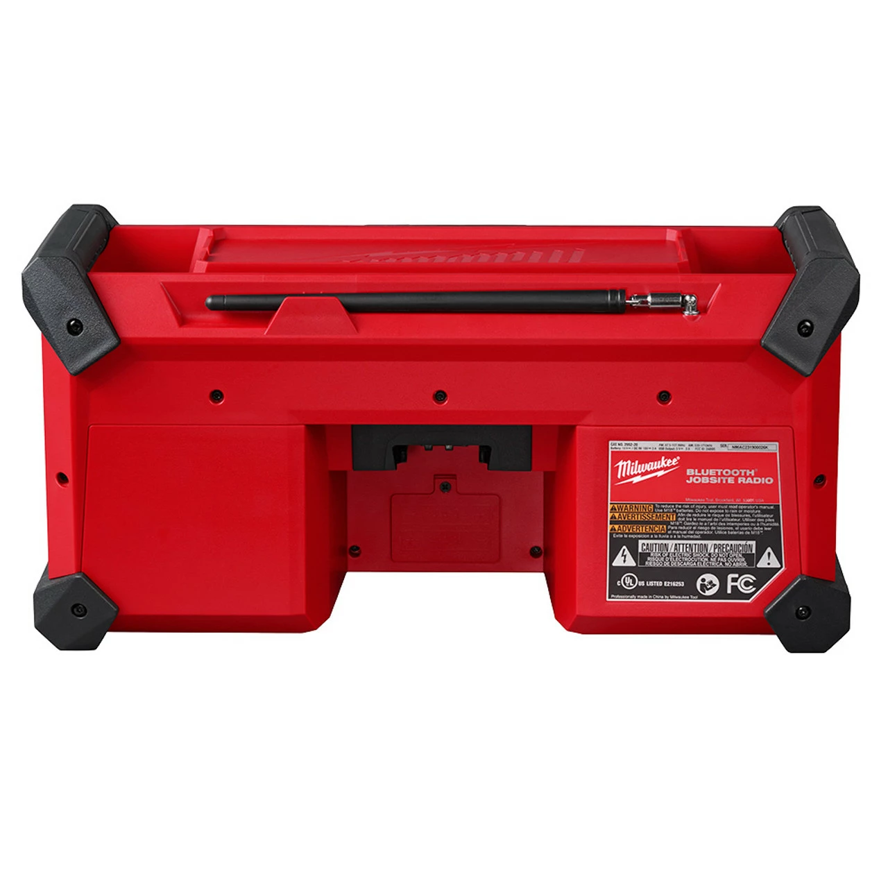 Milwaukee 2952-20 M18 Bluetooth Jobsite Radio 4 Milwaukee 2952-20 M18 Bluetooth Jobsite Radio - Image 2