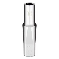 Milwaukee 45-34-8030 3/8 Drive 11/32 SAE Deep Socket With FOUR FLAT Sides