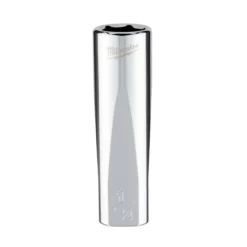 Milwaukee 45-35-5000 3/8 Drive 1/2 SAE Deep Socket W/ FOUR FLAT