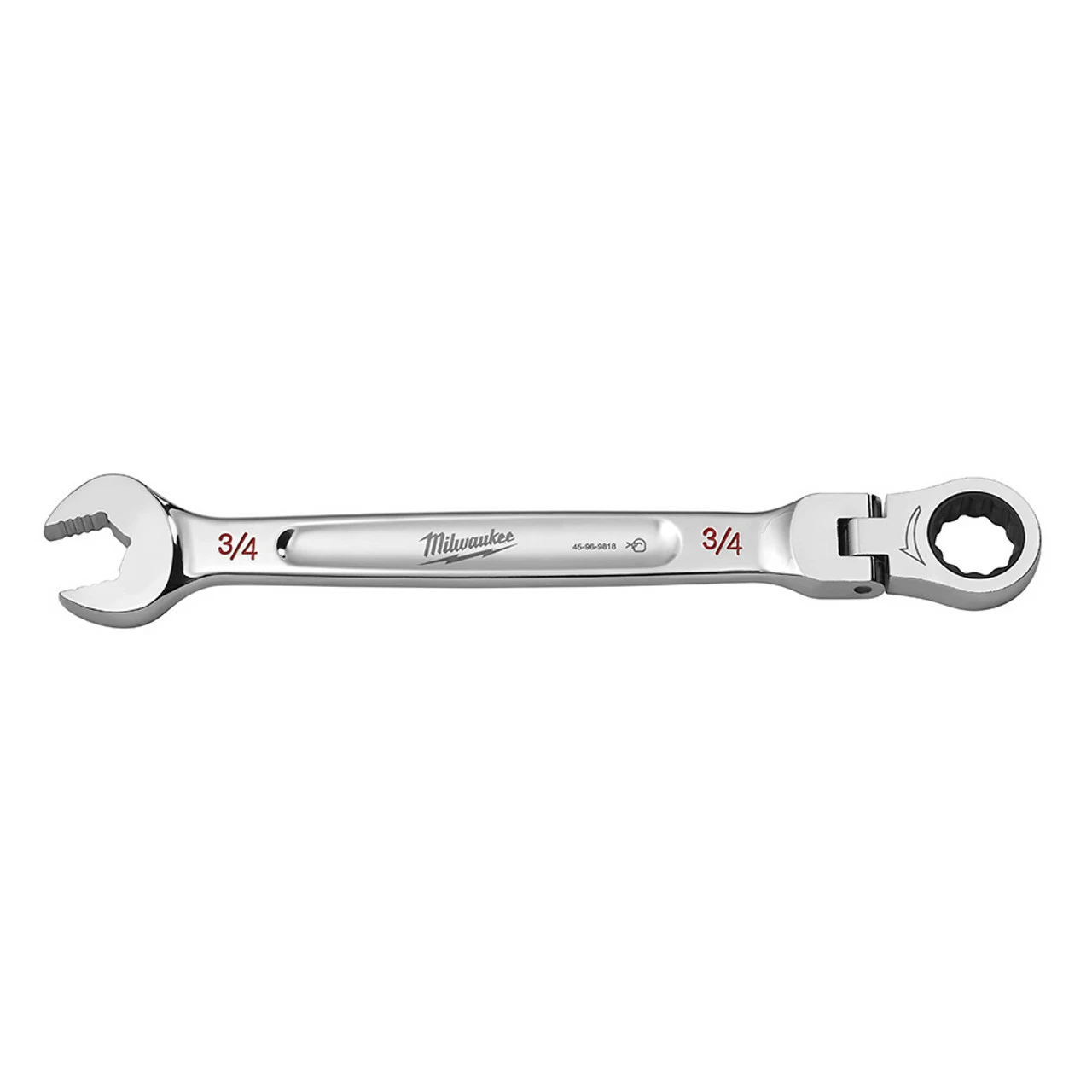 Milwaukee 45-96-9818 3/4 Flex Head Ratcheting Wrench 3 Milwaukee 45-96-9818 3/4 Flex Head Ratcheting Wrench