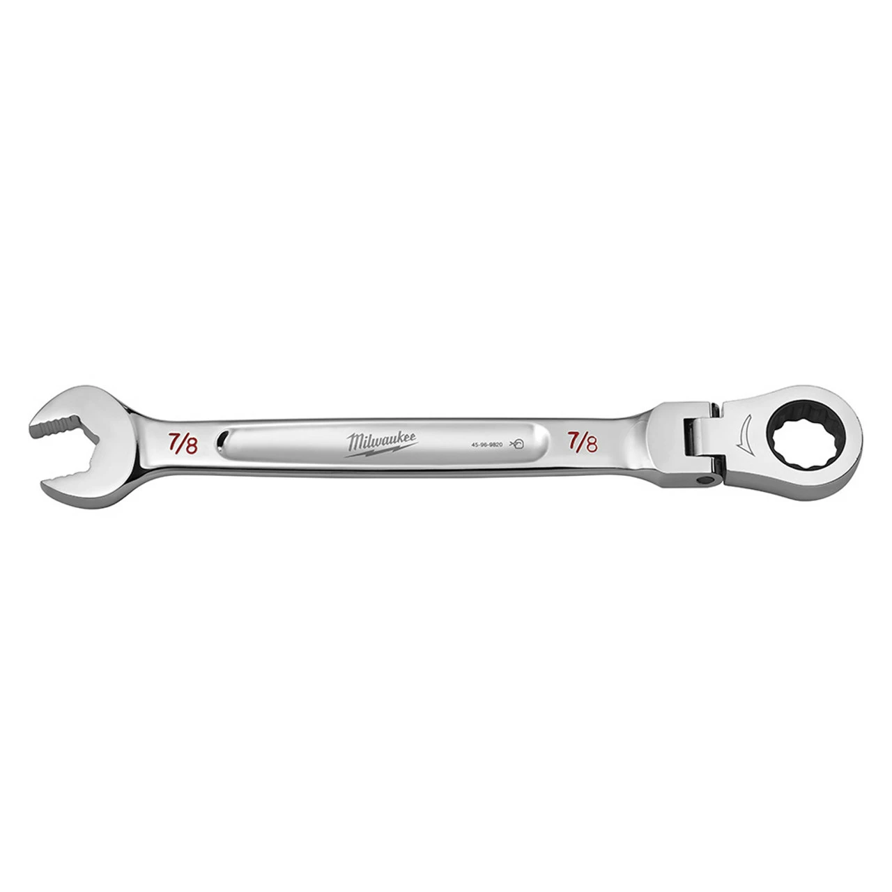 Milwaukee 45-96-9820 7/8 Flex Head Combination Wrench 3 Milwaukee 45-96-9820 7/8 Flex Head Combination Wrench