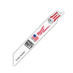 Milwaukee 48-00-4184 6 In. 18 TPI Ice Hardened Sawzall Blades 5Pk