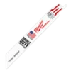 Milwaukee 48-00-8186 6 In. 24 TPI Sawzall Blades (25 Pk)