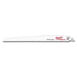 Milwaukee 48-01-2711 12 In. 7/11 TPI The Wrecker SAWZALL Blade 25 Pk