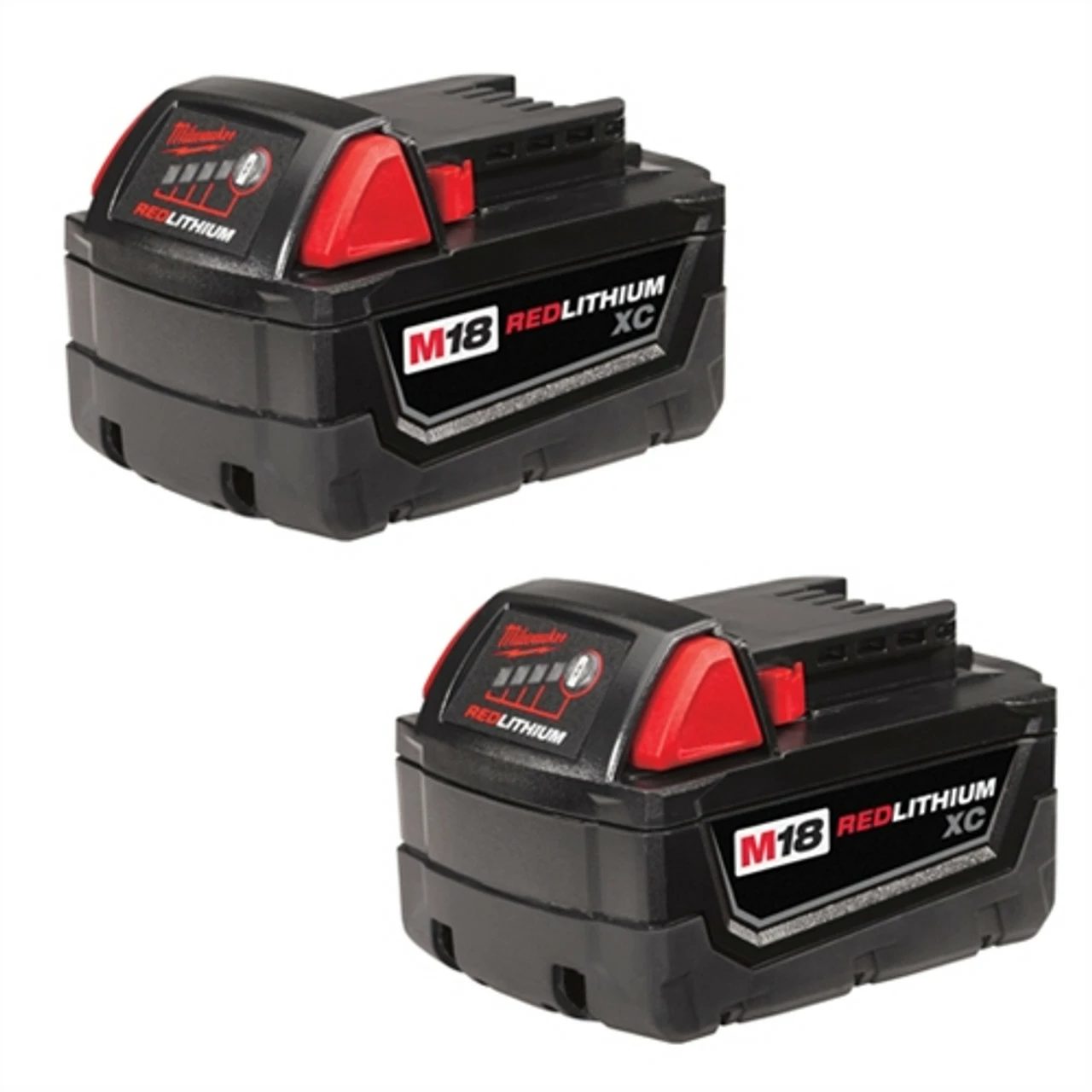 Milwaukee 48-11-1822 M18 REDLITHIUM High Capacity Battery Two Pack 3 Milwaukee 48-11-1822 M18 REDLITHIUM High Capacity Battery Two Pack