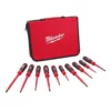 Milwaukee 48-22-2210 10 PC 1000V Insulated Screwdriver Set W/ EVA Case -GREATLAKESPOWERTOOLS Sales 48 22 2210 2 70864.1581704272