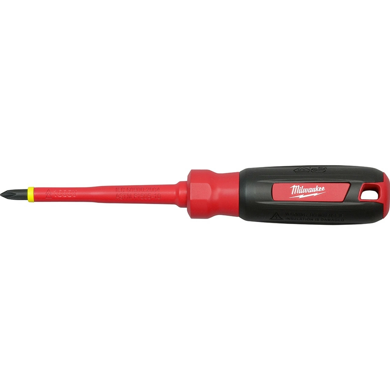 Milwaukee 48-22-2211 #1 Phillips - 3 In. 1000V Insulated Screwdriver 3 Milwaukee 48-22-2211 #1 Phillips - 3 In. 1000V Insulated Screwdriver