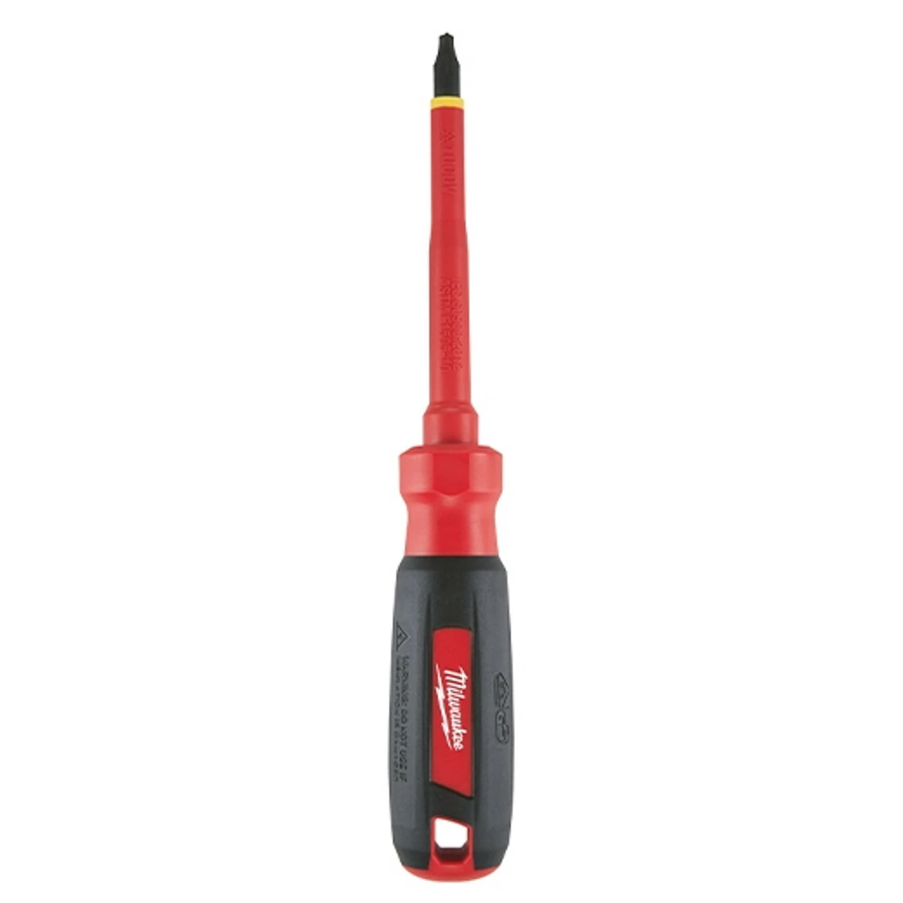Milwaukee 48-22-2242 #2 ECX - 4 In. 1000V Insulated Screwdriver 3 Milwaukee 48-22-2242 #2 ECX - 4 In. 1000V Insulated Screwdriver