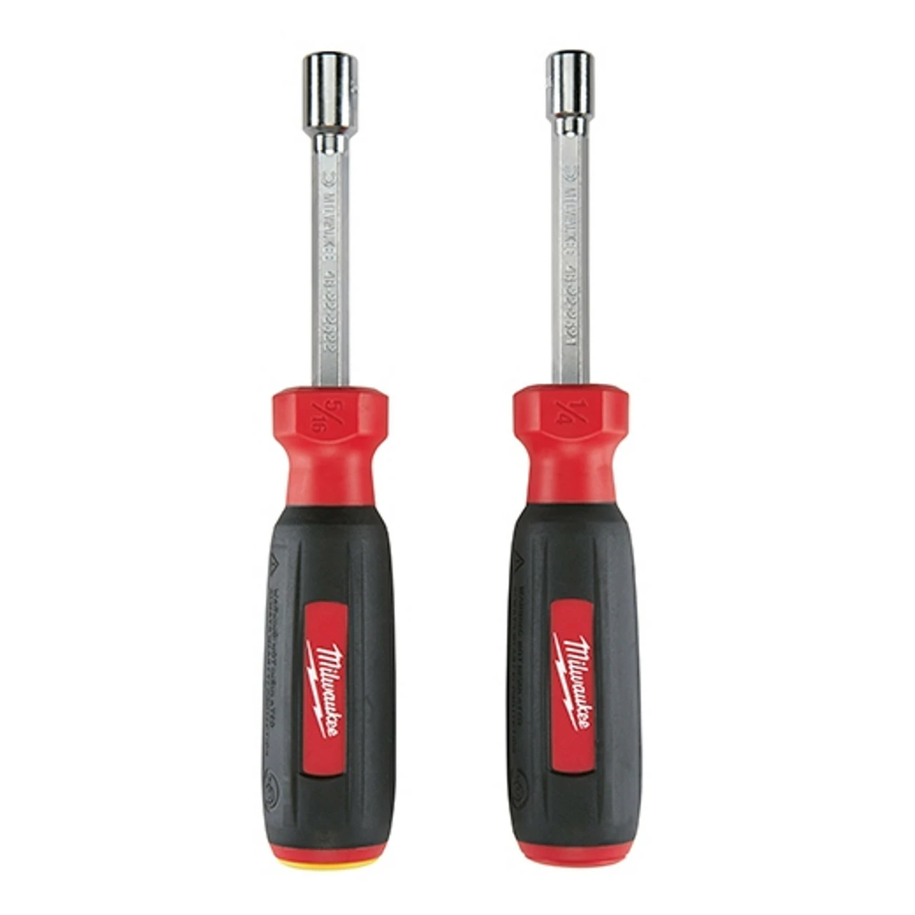 Milwaukee 48-22-2502 2PC SAE HollowCore Magnetic Nut Driver Set 3 Milwaukee 48-22-2502 2PC SAE HollowCore Magnetic Nut Driver Set