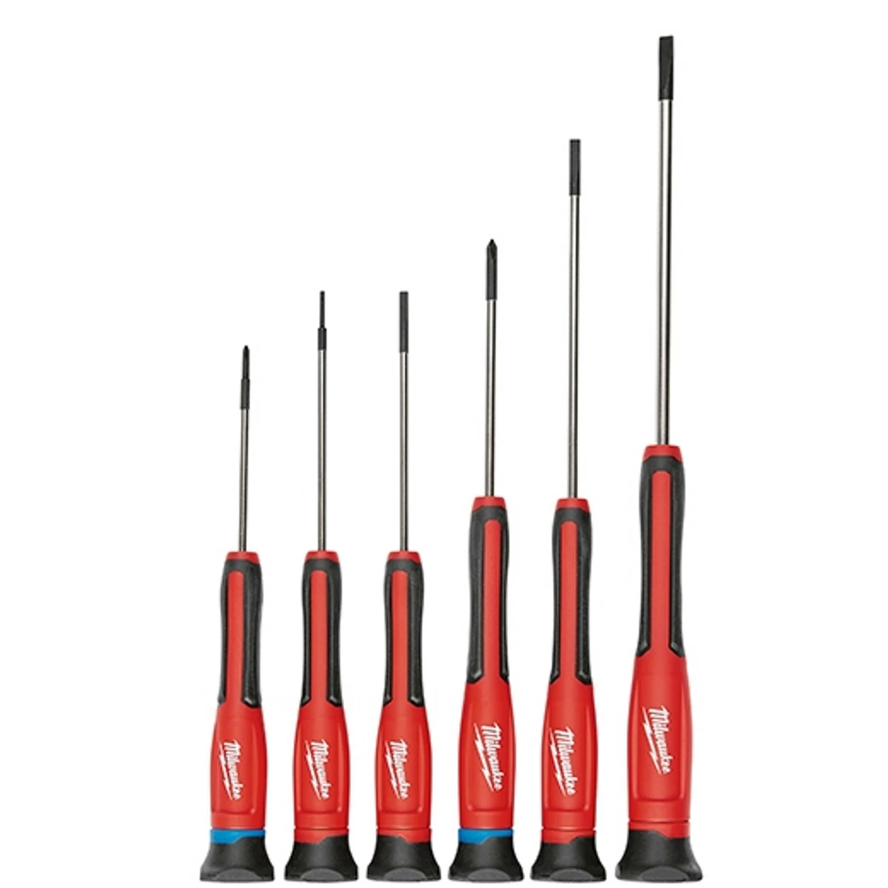Milwaukee 48-22-2606 6 PC Precision Screwdriver Set W/ Case 3 Milwaukee 48-22-2606 6 PC Precision Screwdriver Set W/ Case