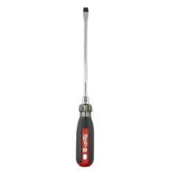 Milwaukee 48-22-2824 3/8 In. Slotted - 8 In. Cushion Grip Screwdriver