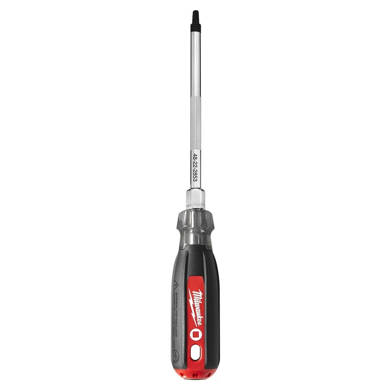 Milwaukee 48-22-2853 #3 Square - 6 In. Cushion Grip Screwdriver 3 Milwaukee 48-22-2853 #3 Square - 6 In. Cushion Grip Screwdriver