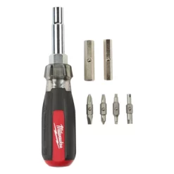 Milwaukee 48-22-2881 13in1 Cushion Grip Screwdriver With Schrader Bit
