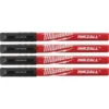Milwaukee 48-22-3164 INKZALL Black Ultra Fine Point Pen (4 Pk) 1 Milwaukee 48-22-3164 INKZALL Black Ultra Fine Point Pen (4 Pk) -GREATLAKESPOWERTOOLS Sales 48 22 3164 2 04158.1581704309