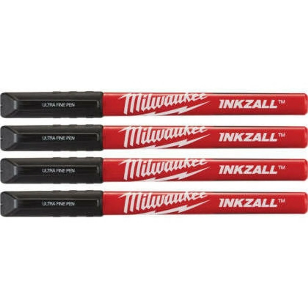 Milwaukee 48-22-3164 INKZALL Black Ultra Fine Point Pen (4 Pk) 3 Milwaukee 48-22-3164 INKZALL Black Ultra Fine Point Pen (4 Pk)