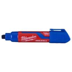 Milwaukee 48-22-3267 INKZALL Extra Large Chisel Tip Blue Marker