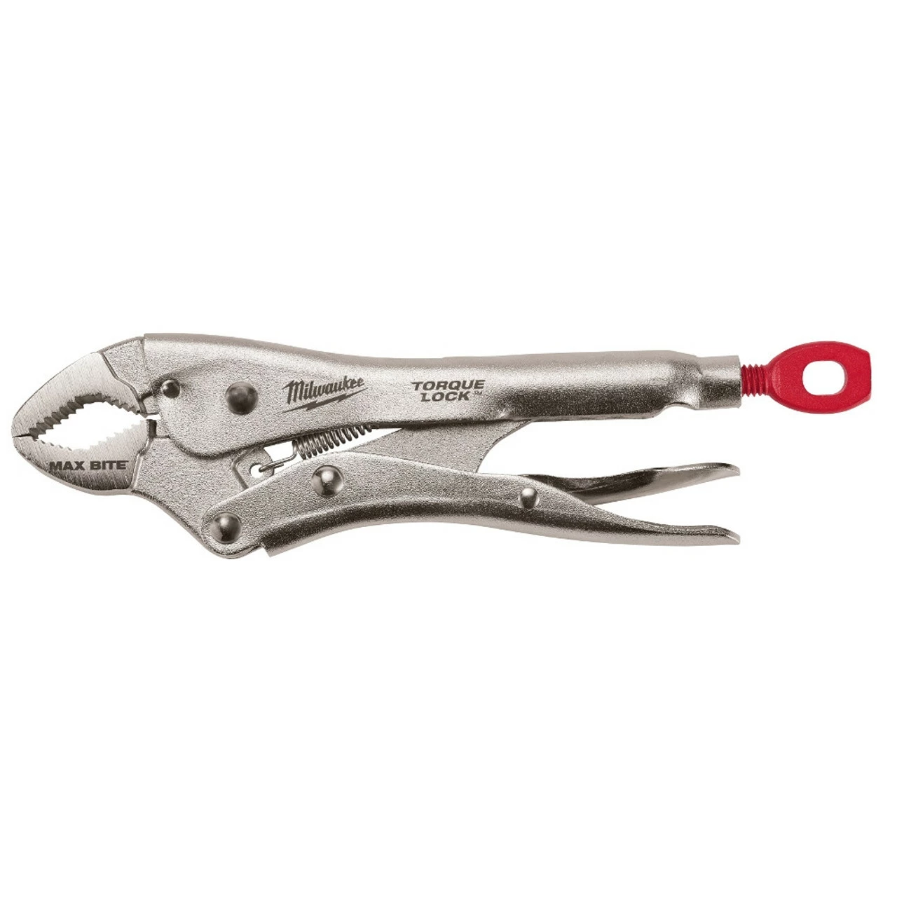 Milwaukee 48-22-3607 7 In. Max Bite Curved Jaw Locking Pliers 3 Milwaukee 48-22-3607 7 In. Max Bite Curved Jaw Locking Pliers