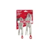 Milwaukee 48-22-3702 2 Pc. 7 & 10 In. Curved Jaw Locking Pliers With Max Bite -GREATLAKESPOWERTOOLS Sales 48 22 3702 2 59915.1581704358