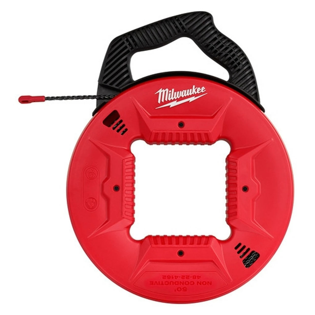 Milwaukee 48-22-4162 50 Ft. Polyester Fish Tape W/ Non-Conductive Tip 3 Milwaukee 48-22-4162 50 Ft. Polyester Fish Tape W/ Non-Conductive Tip
