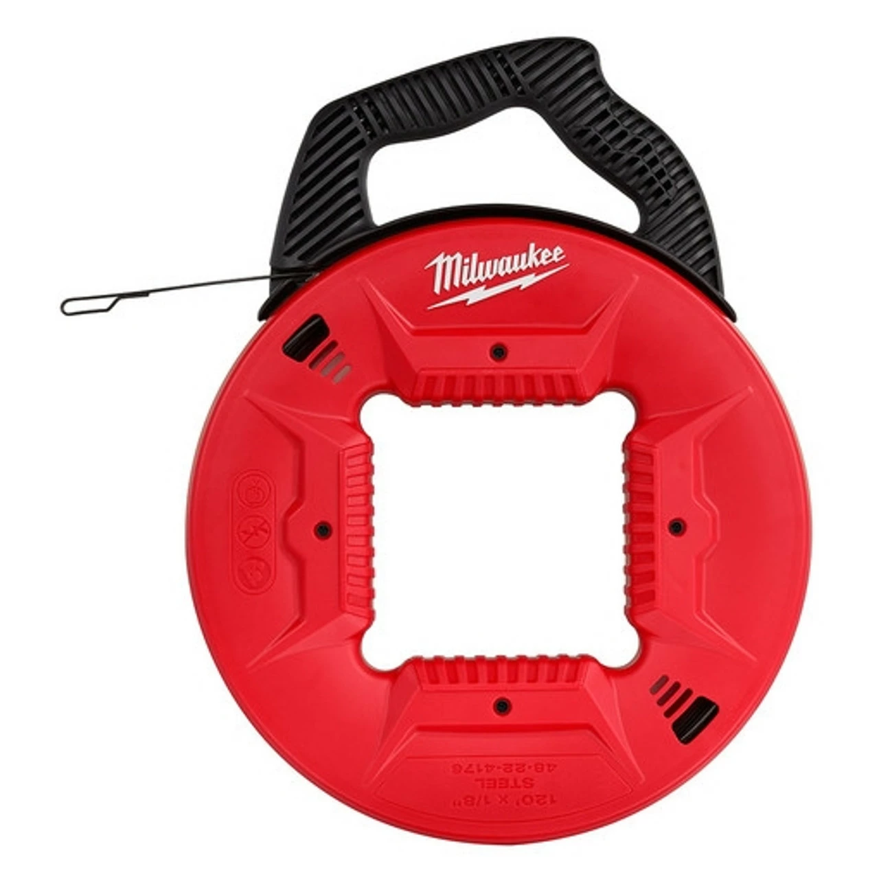 Milwaukee 48-22-4176 120 Ft. 1/8 In. Steel Fish Tape 3 Milwaukee 48-22-4176 120 Ft. 1/8 In. Steel Fish Tape