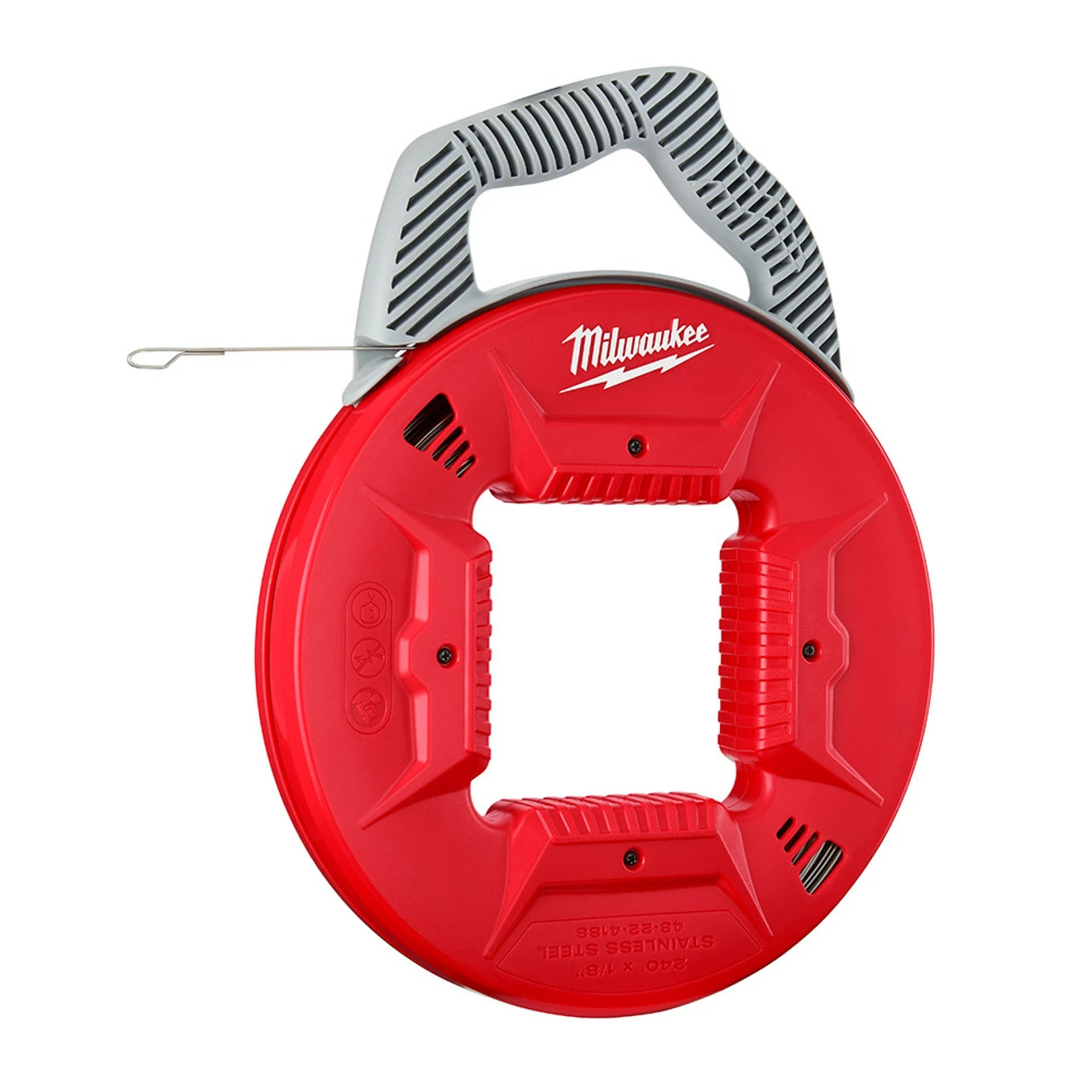 Milwaukee 48-22-4188 240 Ft 1/8 Stainless Steel Fish Tape 3 Milwaukee 48-22-4188 240 Ft 1/8 Stainless Steel Fish Tape