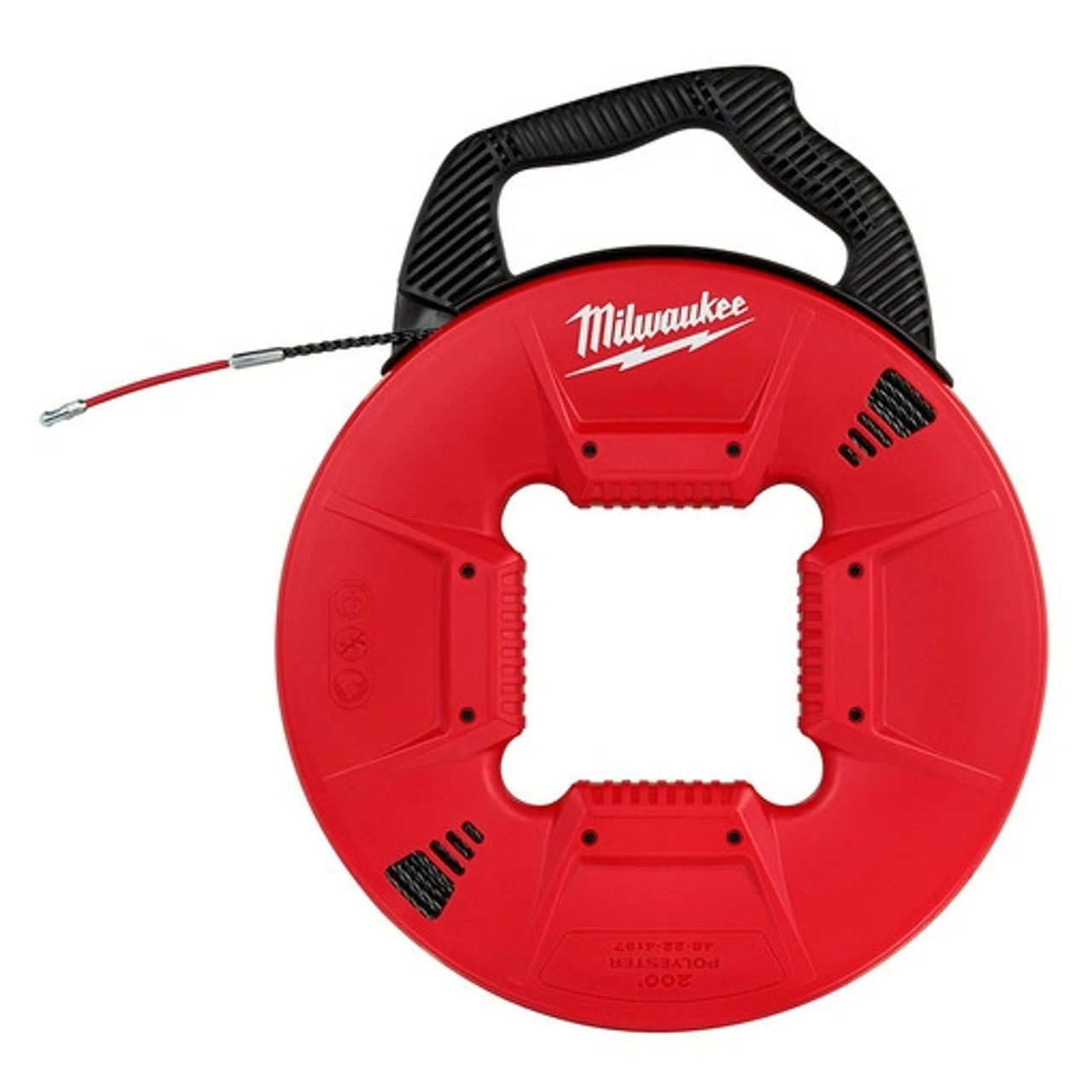 Milwaukee 48-22-4197 200 Ft. Polyester Fish Tape W/ Flexible Metal Leader 3 Milwaukee 48-22-4197 200 Ft. Polyester Fish Tape W/ Flexible Metal Leader