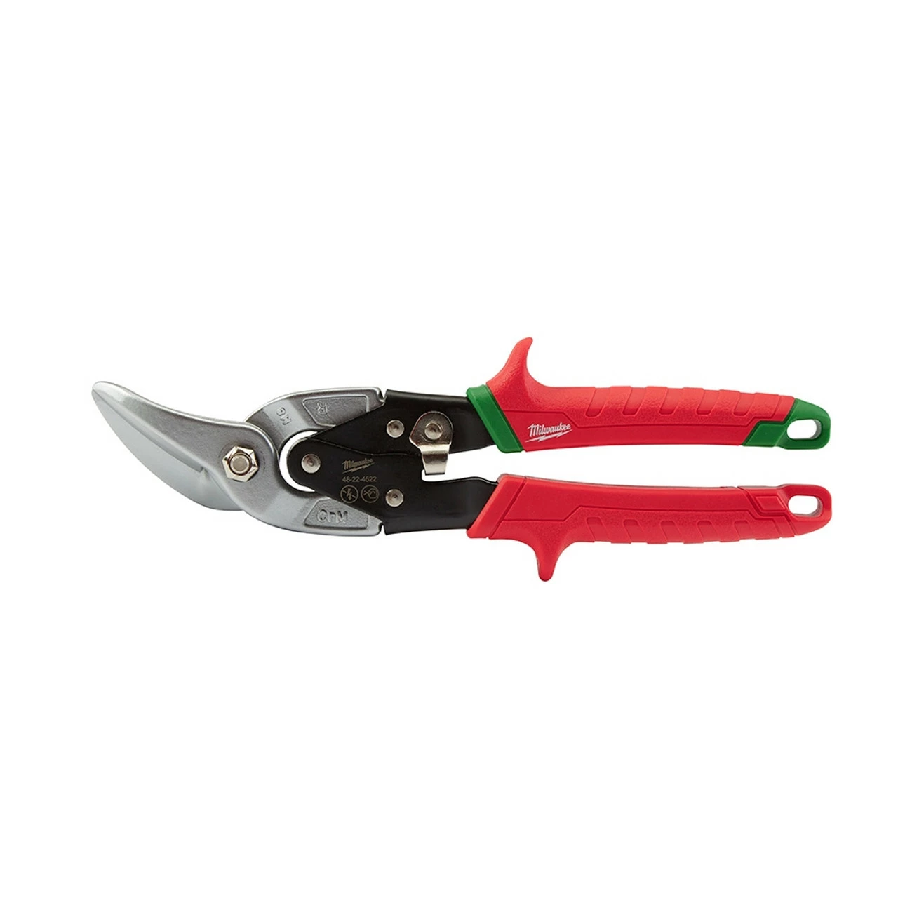 Milwaukee 48-22-4522 Right Cutting Offset Aviation Snips 3 Milwaukee 48-22-4522 Right Cutting Offset Aviation Snips