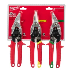 Milwaukee 48-22-4533 3 PC Aviation Snip Set