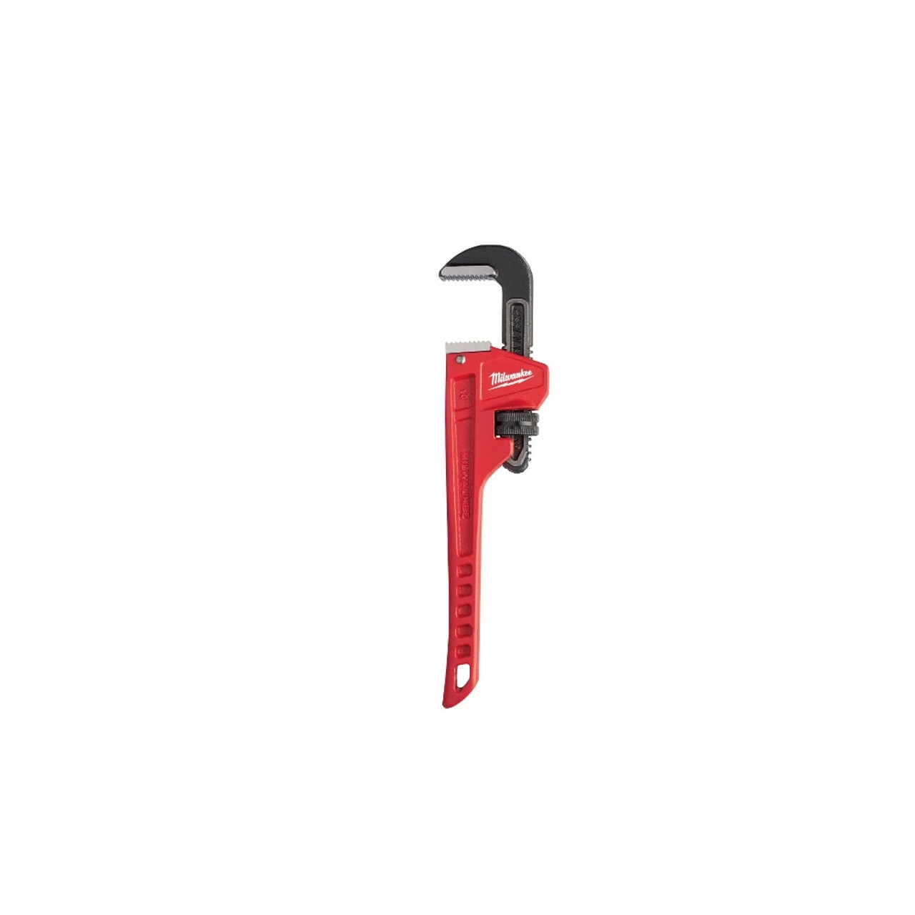 Milwaukee 48-22-7110 10 In. Steel Pipe Wrench 3 Milwaukee 48-22-7110 10 In. Steel Pipe Wrench