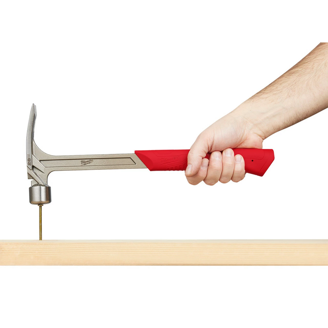 Milwaukee 48-22-9029 28oz Milled Face Framing Hammer 5 Milwaukee 48-22-9029 28oz Milled Face Framing Hammer - Image 3
