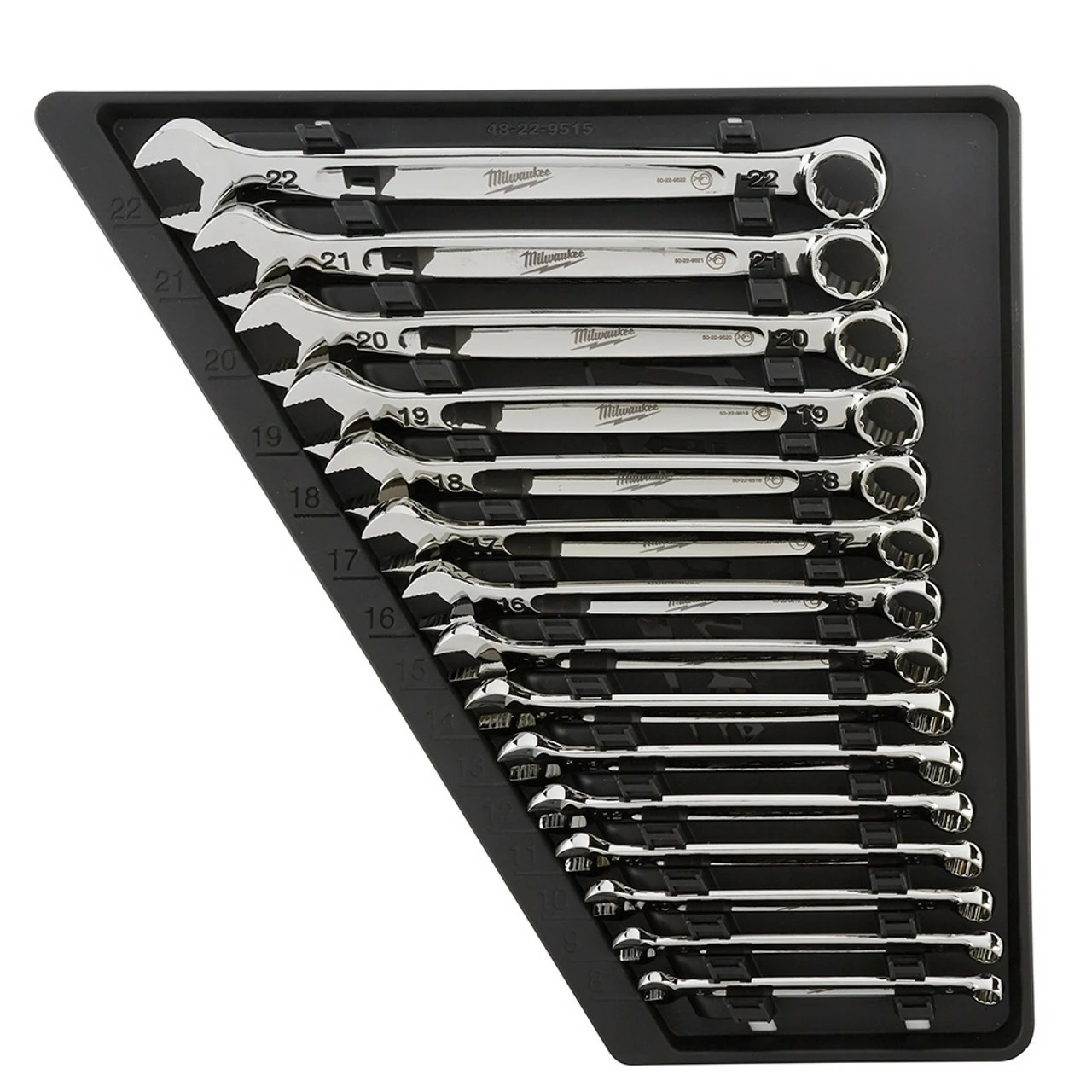 Milwaukee 48-22-9515 15pc Combination Wrench Set - Metric 3 Milwaukee 48-22-9515 15pc Combination Wrench Set - Metric