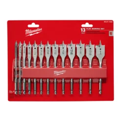 Milwaukee 48-27-1520 13 Pc Flat Boring Bit Set
