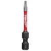 Milwaukee 48-32-4182 SHOCKWAVE 2 In. Power Bit TORX T10 (25 PK)