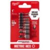 Milwaukee 48-32-4617 8PC HEX 1 In. Insert Bit Set Metric -GREATLAKESPOWERTOOLS Sales 48 32 4617 26512.1703259806