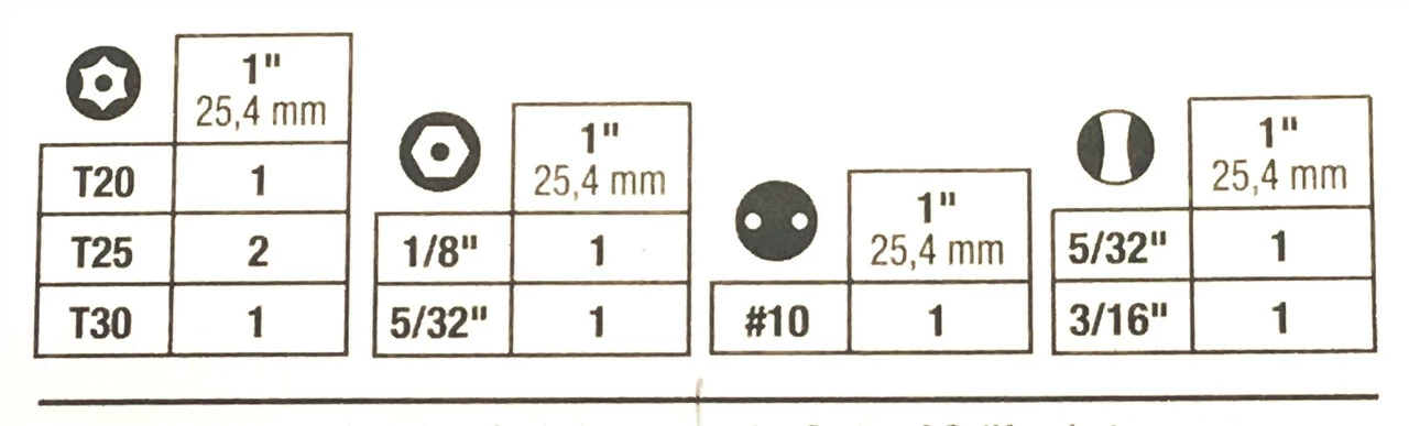 Milwaukee 48-32-4620 9 Pc. SHOCKWAVE Security Insert Bit Set 4 Milwaukee 48-32-4620 9 Pc. SHOCKWAVE Security Insert Bit Set - Image 2
