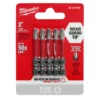 Milwaukee 48-32-4685 SHOCKWAVE 2 In. Power Bit TORX T25 (5 PK) 2 Milwaukee 48-32-4685 SHOCKWAVE 2 In. Power Bit TORX T25 (5 PK) -GREATLAKESPOWERTOOLS Sales 48 32 4685 62999.1702568768