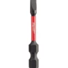 Milwaukee 48-32-4756 SHOCKWAVE 2 In. Power Bit Slotted 1/8 In. (25 PK)