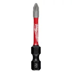 Milwaukee 48-32-4831 Shockwave 2 In. Impact Pozidriv #1 Power Bit