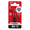 Milwaukee 48-32-4971 SHOCKWAVE 2 In. SQ1 Impact Bit 2PK 2 Milwaukee 48-32-4971 SHOCKWAVE 2 In. SQ1 Impact Bit 2PK -GREATLAKESPOWERTOOLS Sales 48 32 4971 93406.1638552753