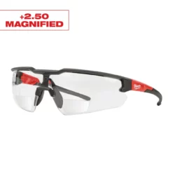 Milwaukee 48-73-2207 Safety Glasses +2.50 Magnified -GREATLAKESPOWERTOOLS Sales 48 73 2207 2 80375.1670359929