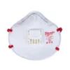 Milwaukee 48-73-4011 1pk N95 Valved Respirator 2 Milwaukee 48-73-4011 1pk N95 Valved Respirator -GREATLAKESPOWERTOOLS Sales 48 73 4011 37104.1660063629