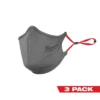 Milwaukee 48-73-4231 3 PK Gray 2-Layer Face Mask 2 Milwaukee 48-73-4231 3 PK Gray 2-Layer Face Mask -GREATLAKESPOWERTOOLS Sales 48 73 4231 70057.1660061432