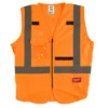 Milwaukee 48-73-5031 High Visibility Orange Safety Vest - S/M 1 Milwaukee 48-73-5031 High Visibility Orange Safety Vest - S/M -GREATLAKESPOWERTOOLS Sales 48 73 5031 39716.1594659798