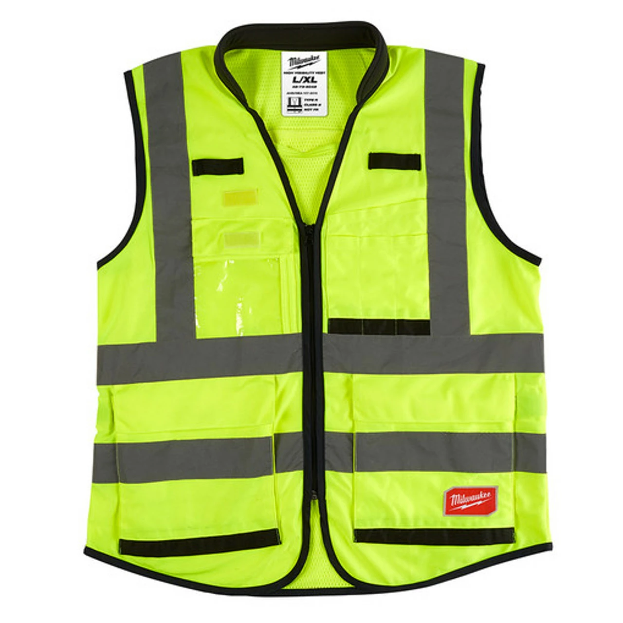 Milwaukee 48-73-5042 High Visibility Yellow Performance Safety Vest - L/XL 3 Milwaukee 48-73-5042 High Visibility Yellow Performance Safety Vest - L/XL