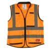 Milwaukee 48-73-5052 High Visibility Orange Performance Safety Vest - L/XL -GREATLAKESPOWERTOOLS Sales 48 73 5052 29084.1594748953