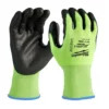 Milwaukee 48-73-8924 High-Visibility Cut Level 2 Polyurethane Dipped Gloves XXL