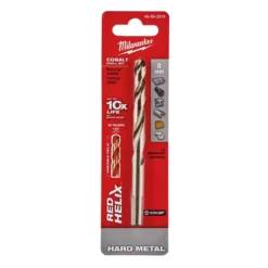 Milwaukee 48-89-2519 8 Mm RED HELIX Cobalt Drill Bit - Metric