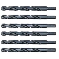 Milwaukee 48-89-2843 27/64 In. Thunderbolt Black/Oxide Drill Bit 6 Pk