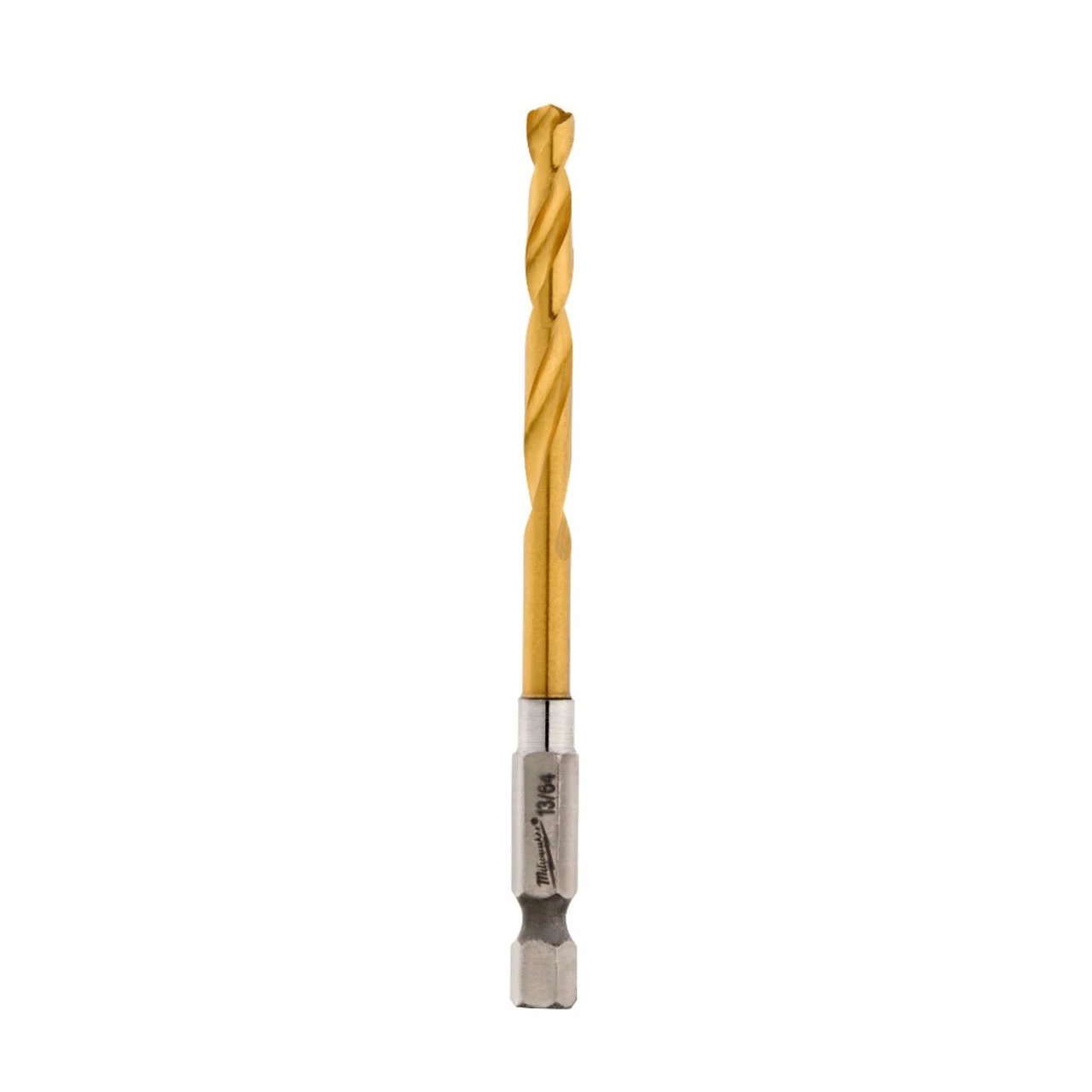 Milwaukee 48-89-4610 13/64 In. Titanium Shockwave Drill Bit 4 Milwaukee 48-89-4610 13/64 In. Titanium Shockwave Drill Bit - Image 2